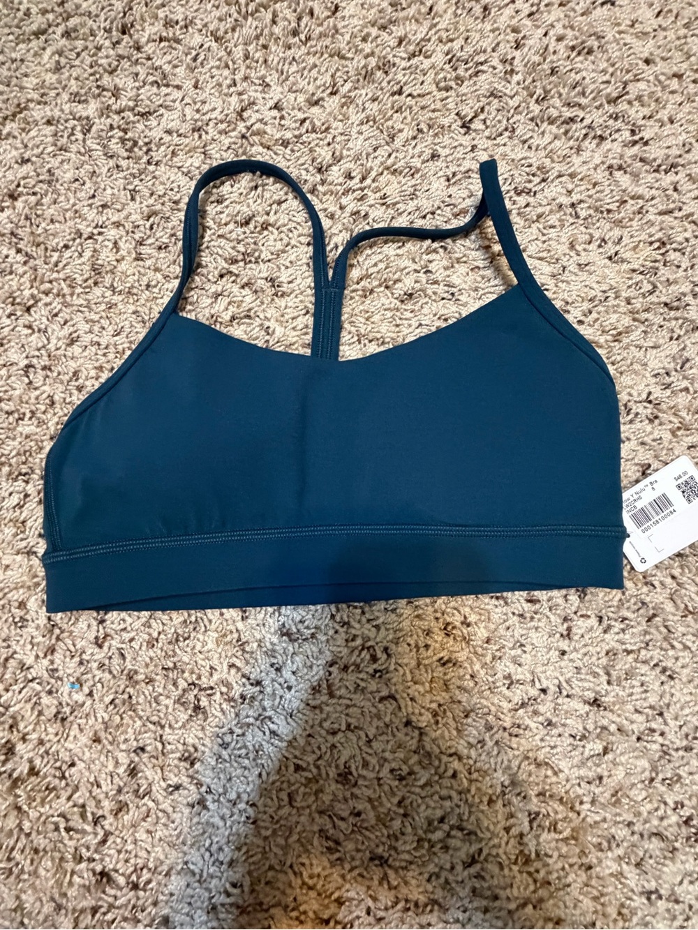 lululemon athletica Deep Teal Strappy Bralette